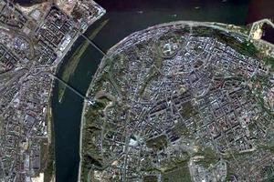 下诺夫哥罗德市卫星地图-俄罗斯下诺夫哥罗德市中文版地图浏览-下诺夫哥罗德旅游地图