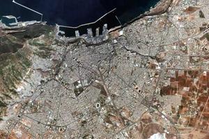 奥兰市卫星地图-阿尔及利亚奥兰市中文版地图浏览-奥兰旅游地图