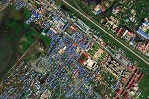 喇嘛甸鎮衛星地圖-黑龍江省大慶市讓胡路區紅驥牧場、村地圖瀏覽