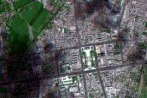 麦盖提镇卫星地图-新疆维吾尔自治区阿克苏地区喀什地区麦盖提县胡杨林场、村地图浏览