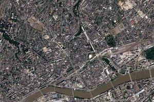 南特市衛星地圖-法國南特市中文版地圖瀏覽-南特旅遊地圖