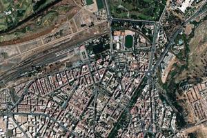 非斯市衛星地圖-摩洛哥非斯市中文版地圖瀏覽-非斯旅遊地圖