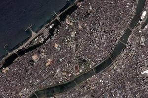 新潟市卫星地图-日本新潟市中文版地图浏览-新潟旅游地图