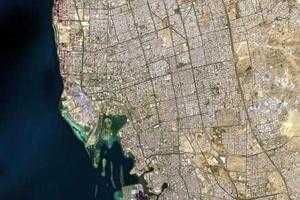 吉达市卫星地图-沙特阿拉伯吉达市中文版地图浏览-吉达旅游地图