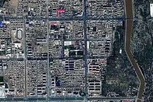 賽漢桃來蘇木衛星地圖-內蒙古自治區阿拉善盟額濟納旗航空街道地圖瀏覽