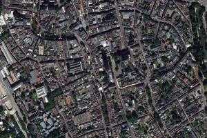 烏得勒支市衛星地圖-荷蘭烏得勒支市中文版地圖瀏覽-烏得勒支旅遊地圖
