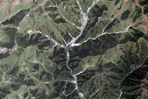 五台山風景名勝區衛星地圖-山西省忻州市五台山風景名勝區地圖瀏覽