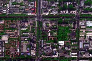 三塔社区卫星地图-北京市西城区展览路街道滨河社区地图浏览