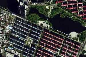 镜湖卫星地图-吉林省松原市宁江区哈达山镇地图浏览