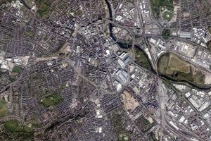 德比市卫星地图-英国英格兰德比市中文版地图浏览-德比旅游地图