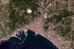 萨莱诺市卫星地图-意大利萨莱诺市中文版地图浏览-萨莱诺旅游地图