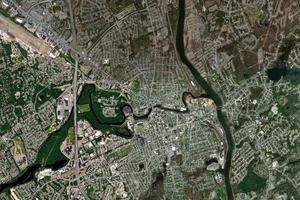 纳舒厄市卫星地图-美国新罕布什尔州纳舒厄市中文版地图浏览-纳舒厄旅游地图