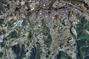 咸安郡卫星地图-韩国光州市庆尚南道咸安郡中文版地图浏览-咸安郡旅游地图