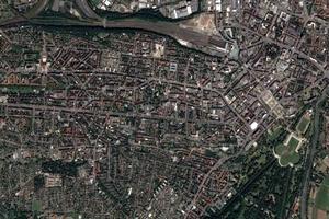 卡塞尔市卫星地图-德国卡塞尔市中文版地图浏览-卡塞尔旅游地图
