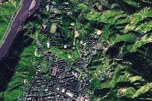 格萨拉彝族乡卫星地图-四川省攀枝花市盐边县格萨拉彝族乡、村地图浏览
