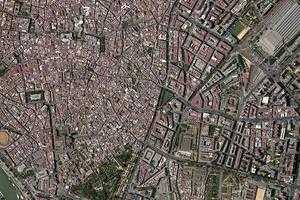 塞维利亚市卫星地图-西班牙塞维利亚市中文版地图浏览-塞维利亚旅游地图