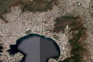 阿卡普爾科市衛星地圖-墨西哥阿卡普爾科市中文版地圖瀏覽-阿卡普爾科旅遊地圖