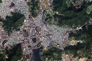 丽水市卫星地图-韩国光州市全罗南道丽水市中文版地图浏览-丽水旅游地图