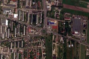 斯凱爾涅維采市衛星地圖-波蘭斯凱爾涅維采市中文版地圖瀏覽-斯凱爾涅維采旅遊地圖