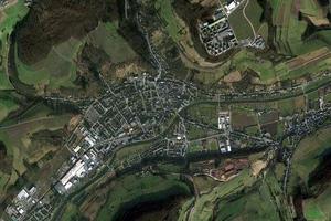 迪基希市衛星地圖-盧森堡迪基希市中文版地圖瀏覽-迪基希旅遊地圖