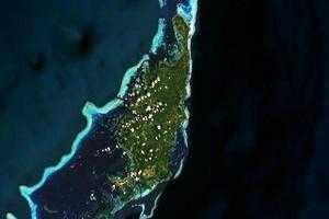 帛琉衛星地圖-帛琉各城市中文版地圖瀏覽-帛琉旅遊地圖