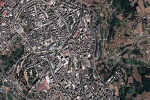 盧戈市衛星地圖-西班牙盧戈市中文版地圖瀏覽-盧戈旅遊地圖
