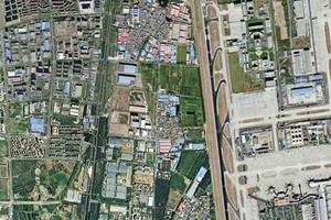 杨二营村卫星地图-北京市顺义区天竺地区希望花园社区地图浏览