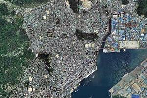 马山市卫星地图-韩国光州市庆尚南道马山市中文版地图浏览-马山旅游地图