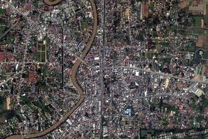 彭世洛市卫星地图-泰国彭世洛市中文版地图浏览-彭世洛旅游地图