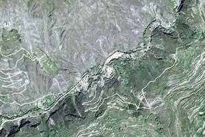 龍溪鄉衛星地圖-四川省阿壩藏族羌族自治州汶川縣綿鎮、村地圖瀏覽