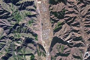 中心村衛星地圖-北京市平谷區金海湖地區海子村地圖瀏覽