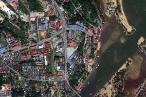 馬江市衛星地圖-馬來西亞登嘉樓州馬江市中文版地圖瀏覽-馬江旅遊地圖
