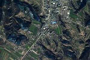 西华池镇卫星地图-甘肃省庆阳市合水县西华池镇、村地图浏览