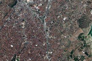 代尼兹利市卫星地图-土耳其代尼兹利市中文版地图浏览-代尼兹利旅游地图