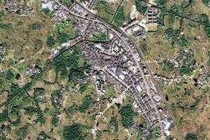 桥圩镇卫星地图-广西壮族自治区贵港市港南区桥圩镇、村地图浏览