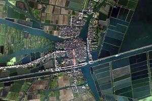 缸顧鄉衛星地圖-江蘇省泰州市興化市興東鎮、村地圖瀏覽