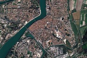 阿尔勒市卫星地图-法国阿尔勒市中文版地图浏览-阿尔勒旅游地图