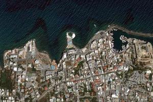凯里尼亚市卫星地图-塞浦路斯凯里尼亚市中文版地图浏览-凯里尼亚旅游地图
