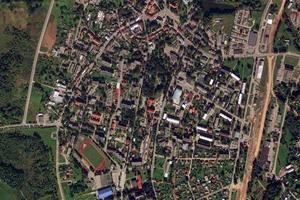 林巴日市卫星地图-拉脱维亚林巴日市中文版地图浏览-林巴日旅游地图