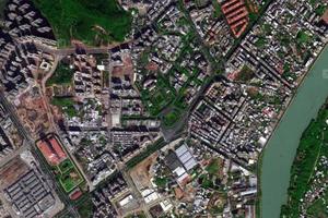 新城办事处卫星地图-广东省梅州市梅县区新城办事处街道地图浏览