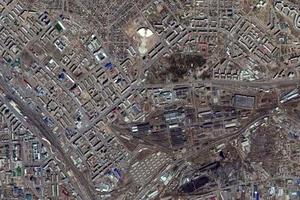 烏蘭烏德市衛星地圖-俄羅斯烏蘭烏德市中文版地圖瀏覽-烏蘭烏德旅遊地圖