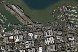 舊金山漁人碼頭旅遊地圖_舊金山漁人碼頭衛星地圖_舊金山漁人碼頭景區地圖