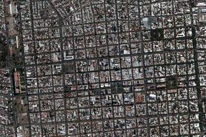 聖胡安市衛星地圖-阿根廷聖胡安市中文版地圖瀏覽-聖胡安旅遊地圖