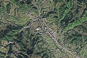 桥头乡卫星地图-湖南省张家界市永定区茅岩河镇、村地图浏览