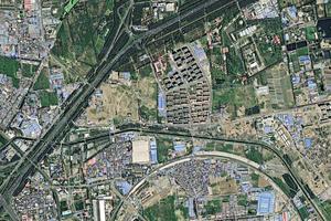 奶西村卫星地图-北京市朝阳区东湖街道崔各庄地区崔各庄村地图浏览