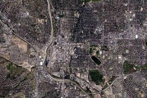 科罗拉多斯普林斯市卫星地图-美国科罗拉多州科罗拉多斯普林斯市中文版地图浏览-科罗拉多斯普林斯旅游地图