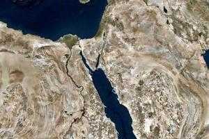 埃及紅海旅遊地圖_埃及紅海衛星地圖_埃及紅海景區地圖