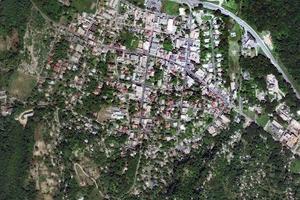 聖安娜區(聖安斯貝市)衛星地圖-牙買加聖安娜區(聖安斯貝市)中文版地圖瀏覽-聖安娜旅遊地圖