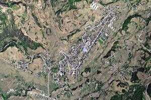 撒拉溪镇卫星地图-贵州省毕节市七星关区洪山街道、村地图浏览