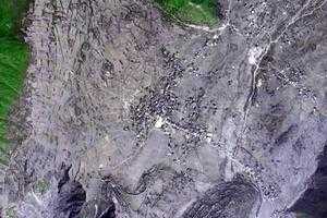 嵐安鄉衛星地圖-四川省甘孜藏族自治州瀘定縣燕子溝鎮、村地圖瀏覽